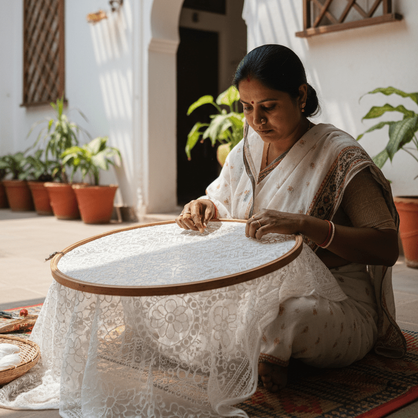 The Timeless Elegance of Chikankari – A Legacy from Lucknow - ADNEET