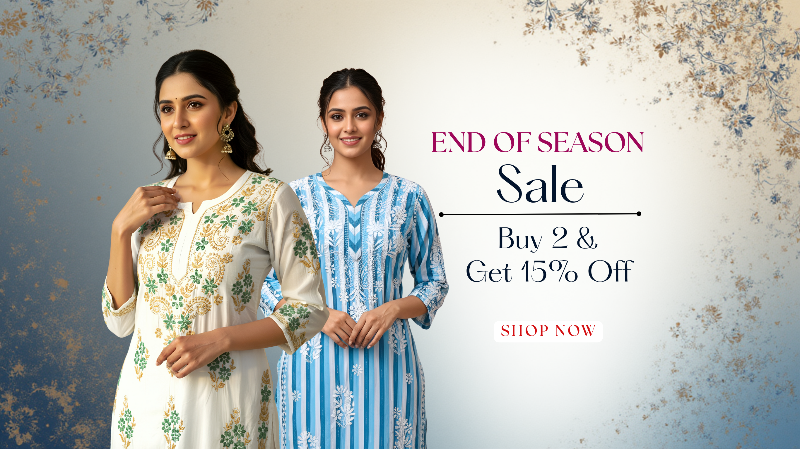 ADNEET Chikankari - End of Season Sale 