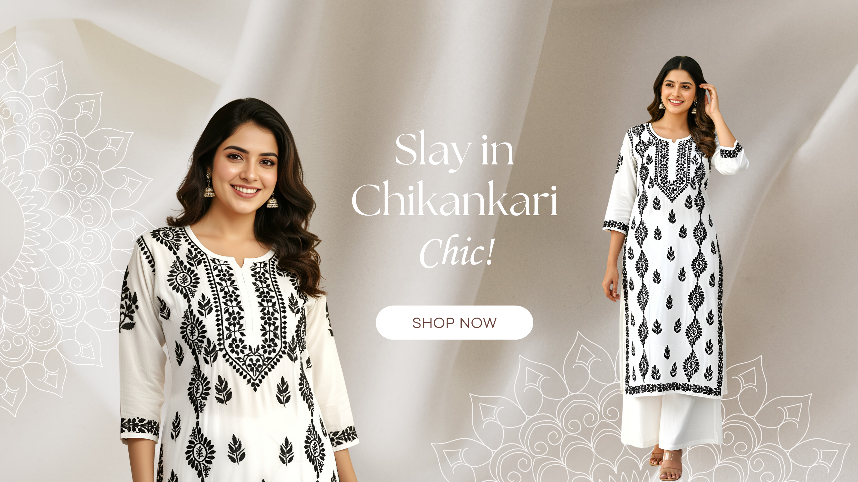 Slay In chikankari chic - adneet